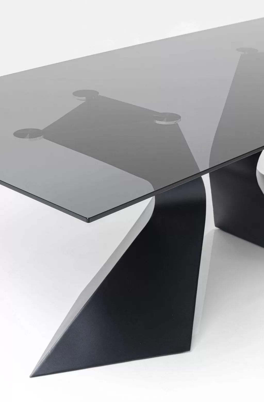 Table basse design Gloria en ébène - Dimensions spacieuses 200x100 cm - Collection exclusive KARE