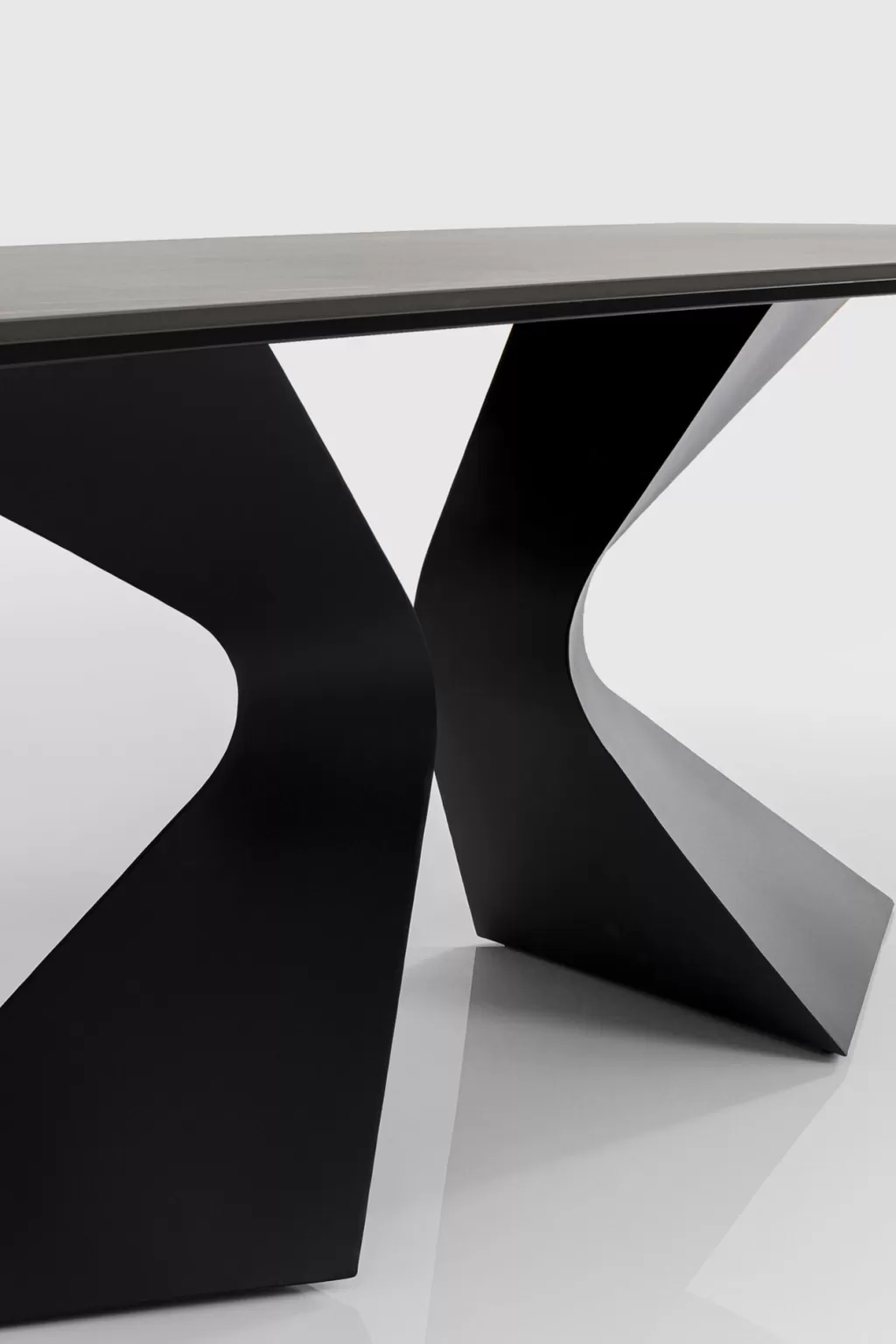 Table d'Extérieur Gloria - KARE Design, Plateau en Céramique Résistante, Noir Sophistiqué, Dimensions 180 x 90 cm
