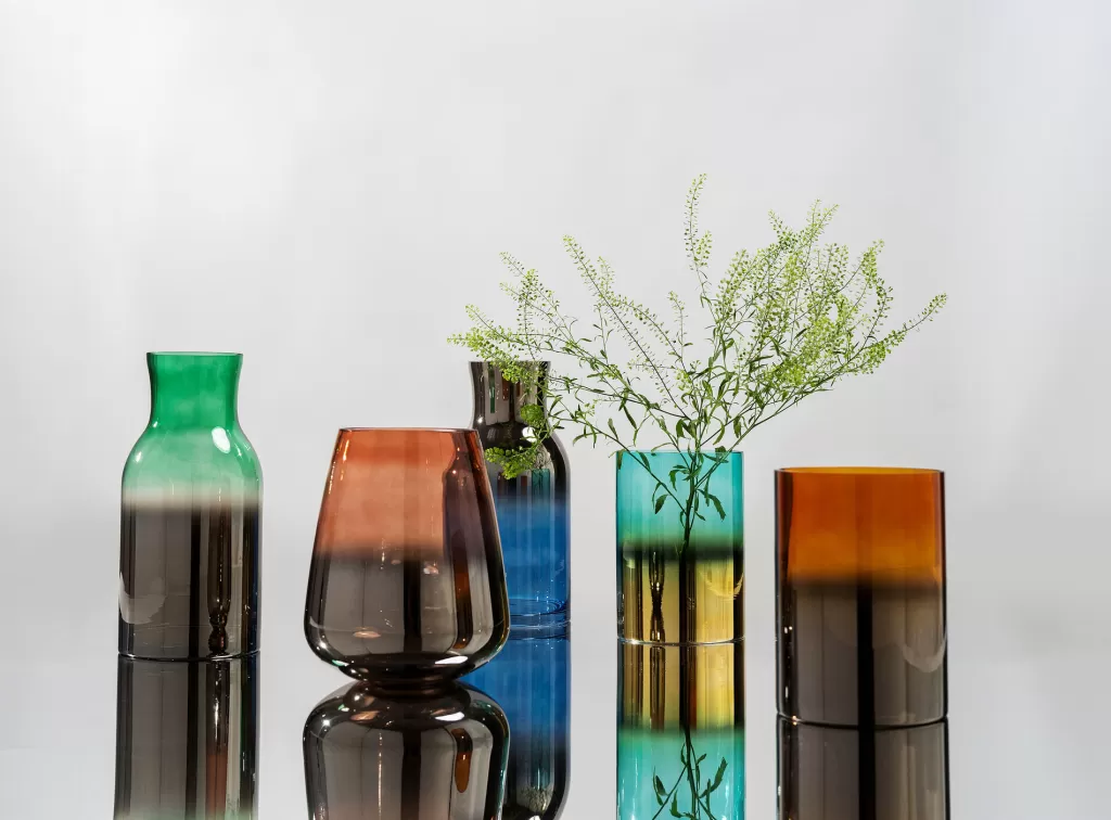Vase Design Lumineux KARE – Éclat Vert Émeraude, 30 cm – Décor Contemporain pour Intérieur Élégant