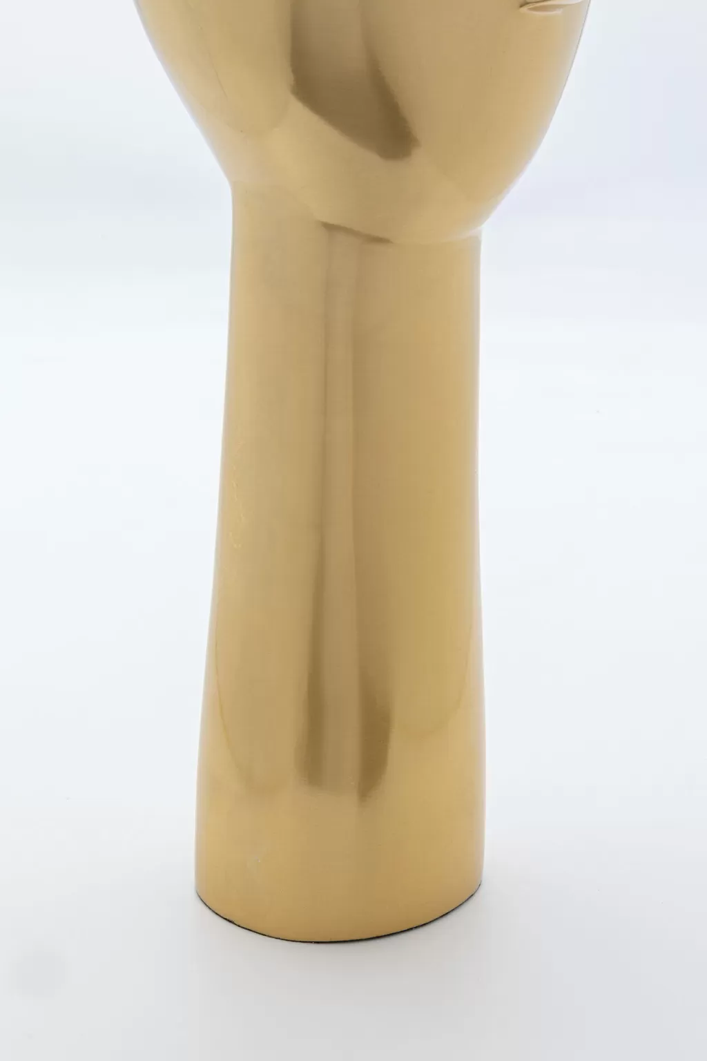 Masque Doré Sculptural – Objet Décoratif Moderne 36 cm par KARE Design