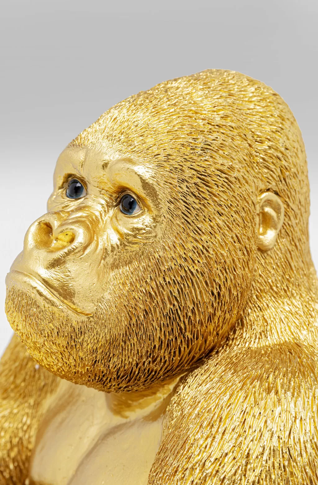 Sculpture Gorilla Butler - Statue Décorative Élégante 37 cm par KARE Design pour Ambiance Jungle Chic