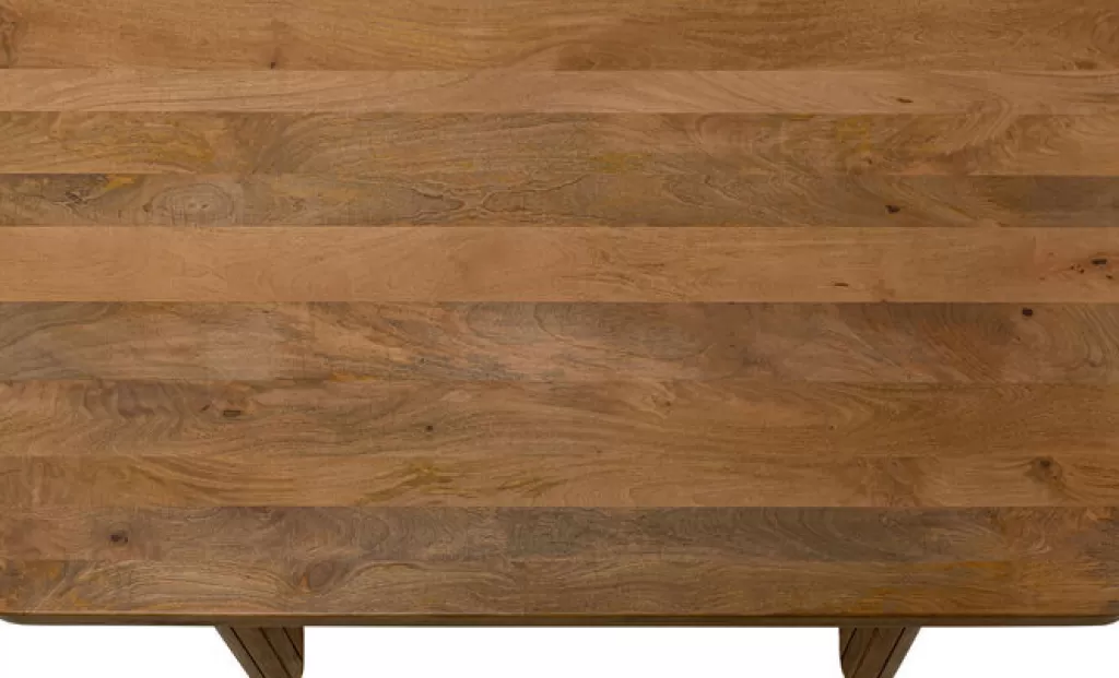 Table design Grace par KARE - Plateau en mangue massif 180x90 cm - Style nordique et fonctionnel