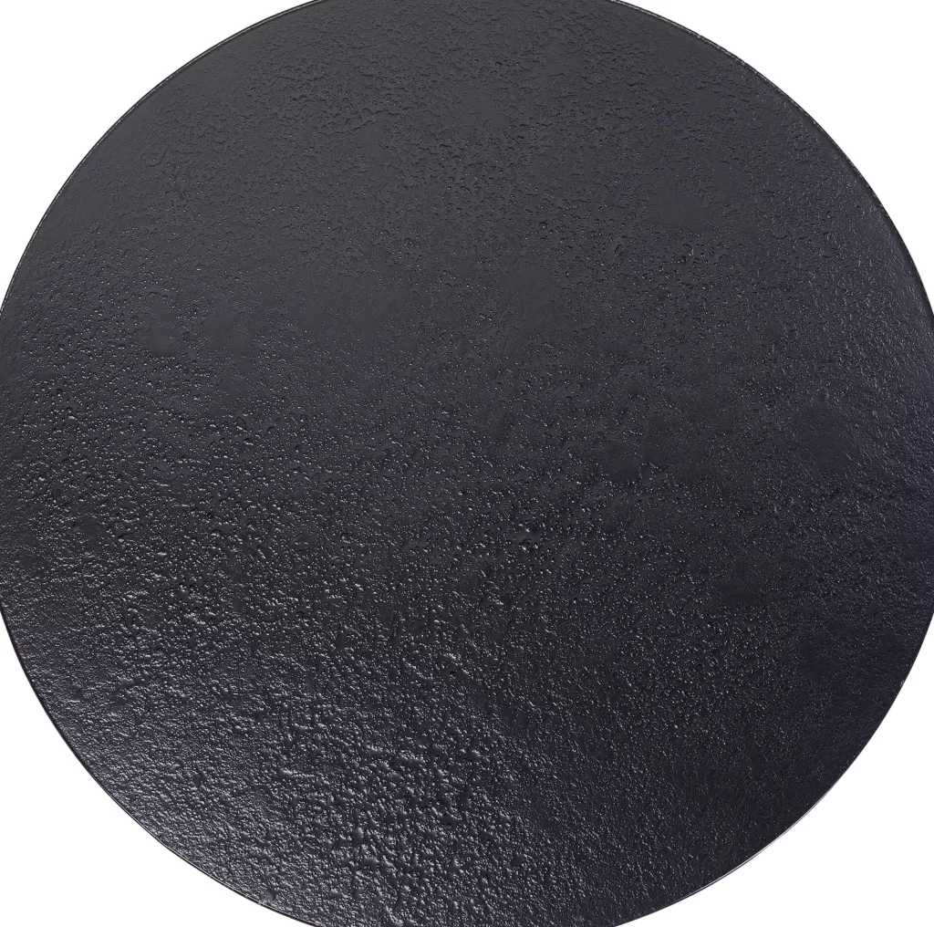 Table Ronde Élégante Grande Possibilita Bubble - Design Contemporain en Noir Diamètre 150 cm