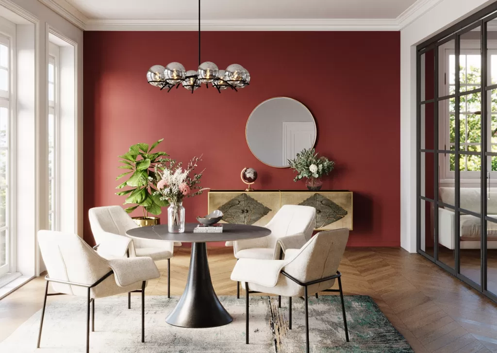 Table Ronde Élégante Grande Possibilita - KARE Design, Modèle Noir Sophistiqué Diamètre 1,20 m
