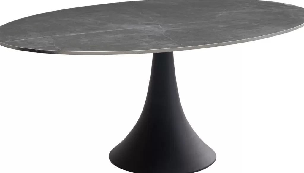 Table design Grande Possibilita par KARE - Noir élégant, Dimensions généreuses 180x120 cm