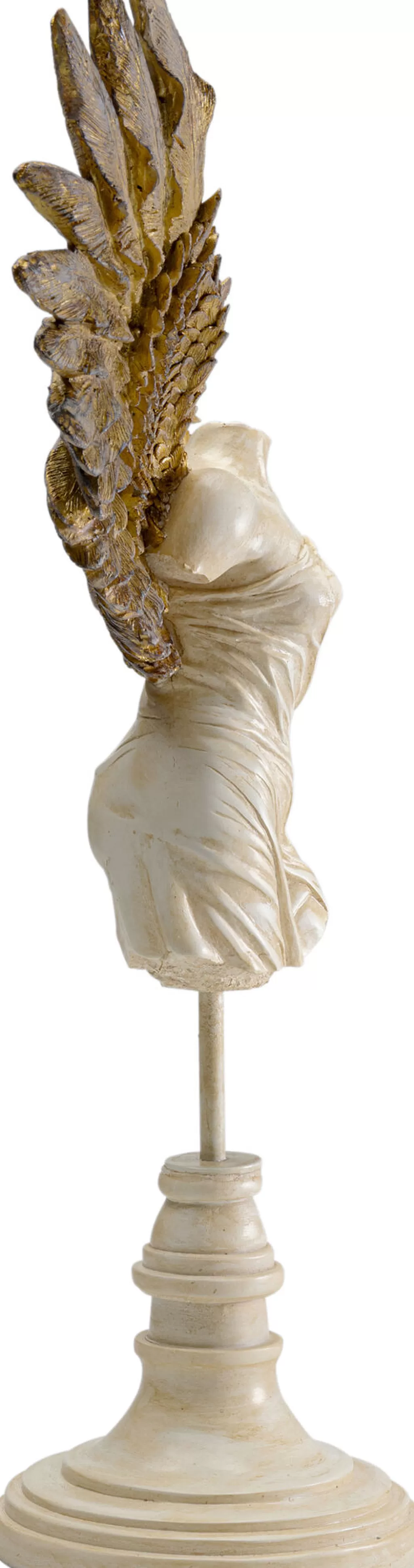 Ange Gardien Féminin Sculpté à la Main - Décoration Murale Élégante KARE Design (42 cm)