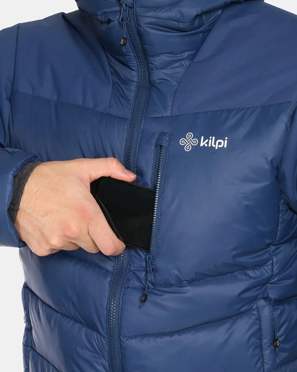 Veste Polaire Kilpi pour Homme – Parka Hiver Léger avec Isolation Thermique, Veste Randonnée Résistant au Vent – GUUS-M Outdoor