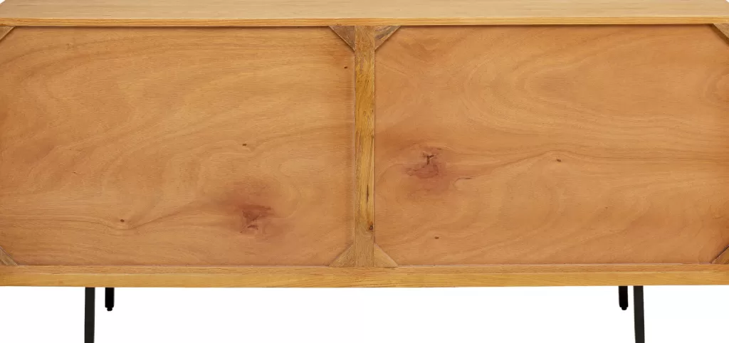 Table basse scandinave Hammer Senkki en manglier massif - Design KARE pour salon, 160 x 75 cm
