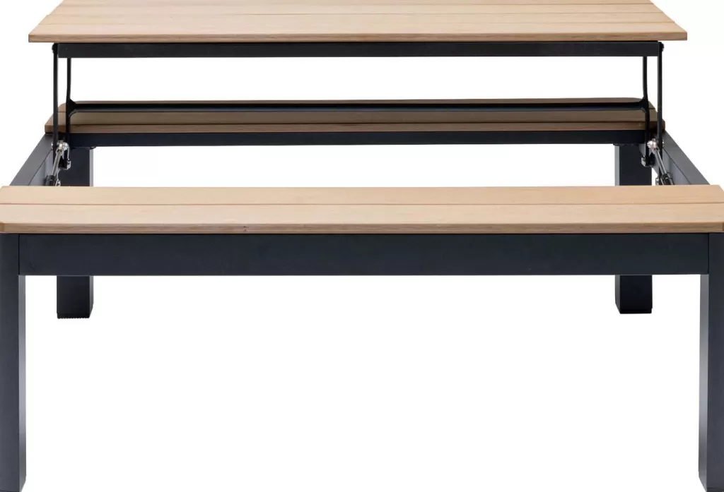 KARE Design – Table Modulable Happy Day, Élégante pour Salon et Salle à Manger | Design Pratique et Polyvalent