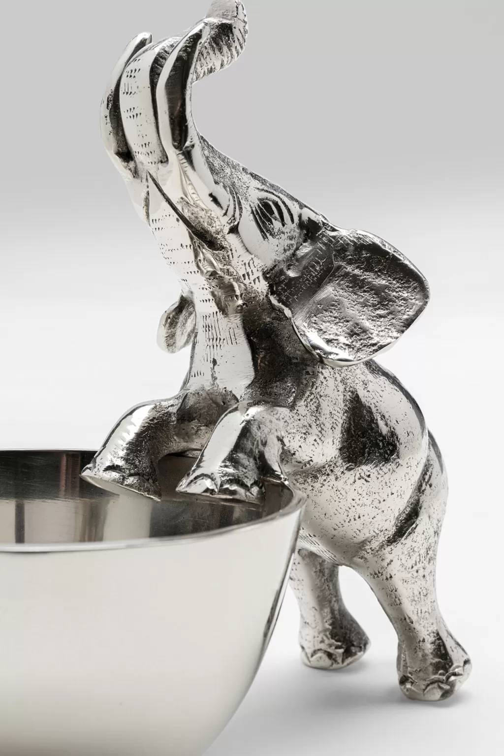 Bol décoratif Éléphant Joyeux - Design scandinave moderne pour la décoration d'intérieur - 20 x 13 cm - Création KARE 

（：，，，，）