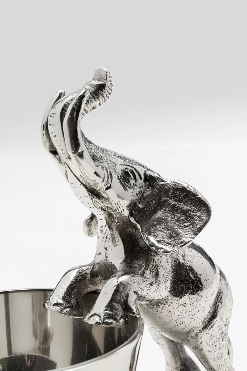 Bol décoratif Éléphant Joyeux - Design scandinave moderne pour la décoration d'intérieur - 20 x 13 cm - Création KARE 

（：，，，，）