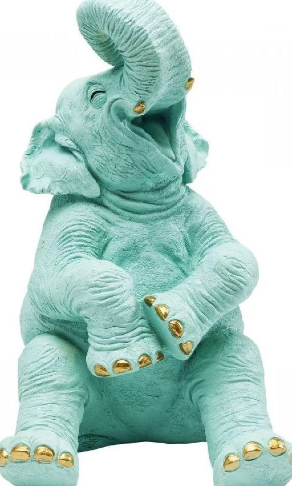 KARE Design - Tirelire Éléphant Joyeux : Design Ludique et Pratique pour Économies Malines