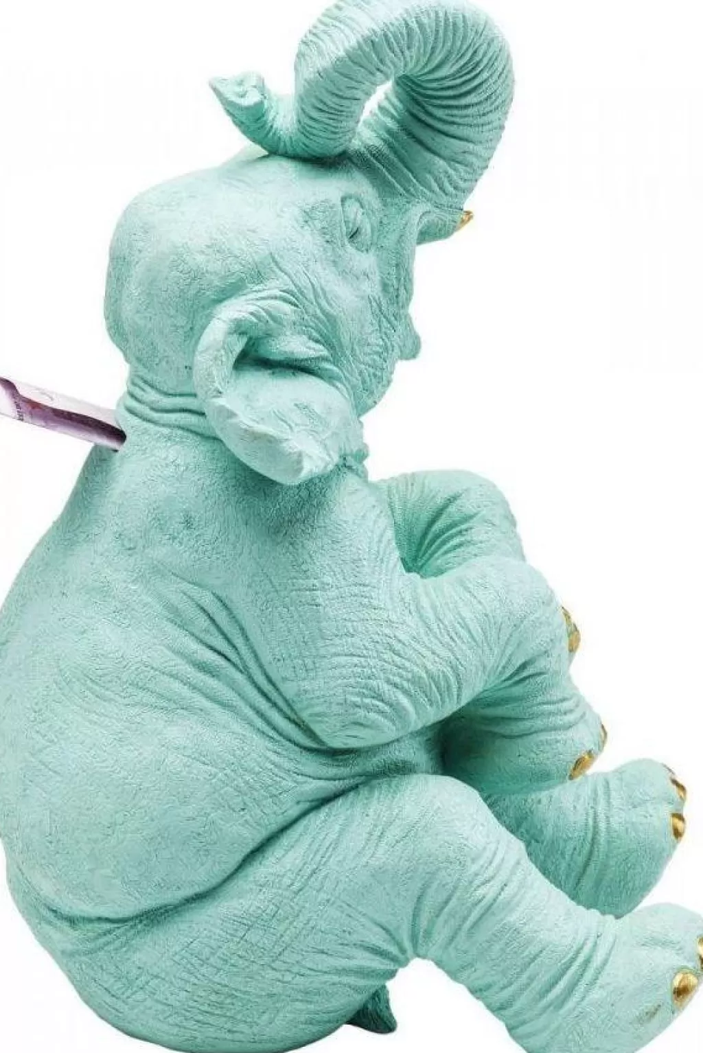 KARE Design - Tirelire Éléphant Joyeux : Design Ludique et Pratique pour Économies Malines