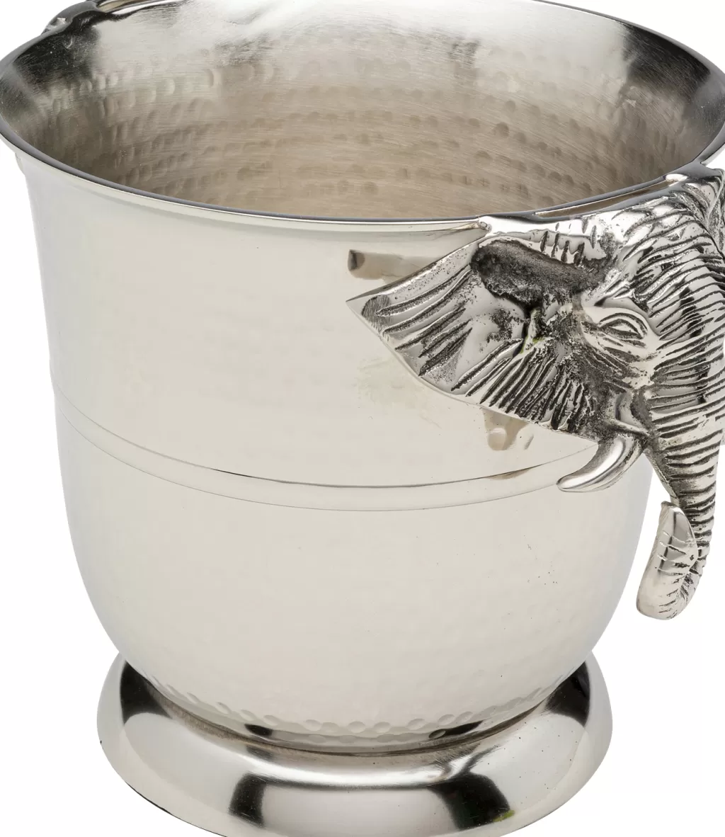 Rafraîchisseur à Vin Original avec Motif d'Éléphants Joyeux - Design Élégant par KARE | Conservation Stylish pour Bouteilles