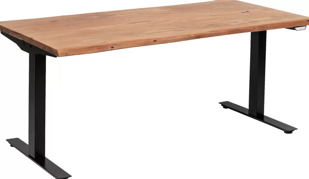Bureau Design Moderne Harmony Noir KARE – Table de Travail Fonctionnelle 200 x 100 cm
