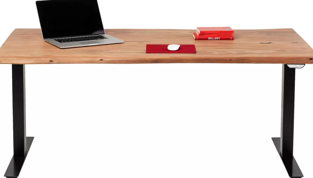 Bureau Design Moderne Harmony Noir KARE – Table de Travail Fonctionnelle 200 x 100 cm
