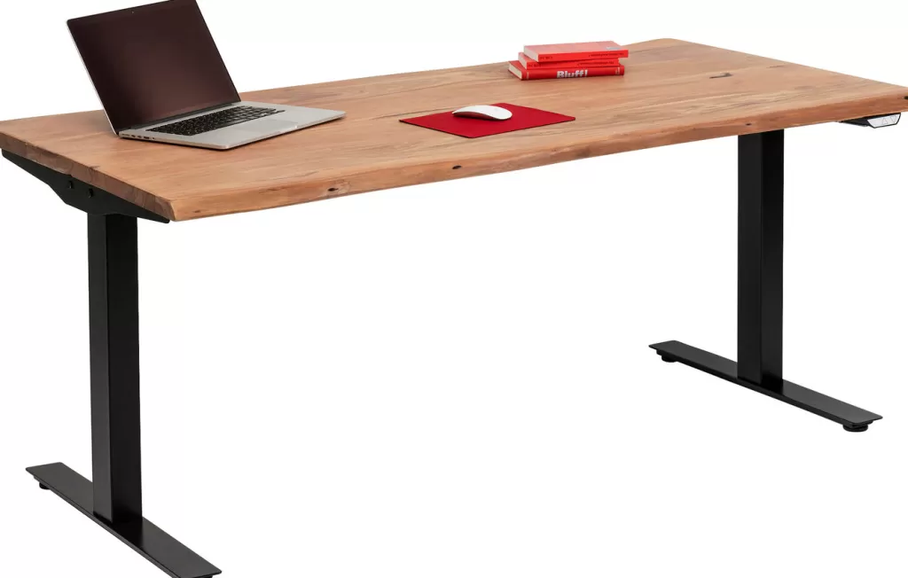 Bureau Design Moderne Harmony Noir KARE – Table de Travail Fonctionnelle 200 x 100 cm