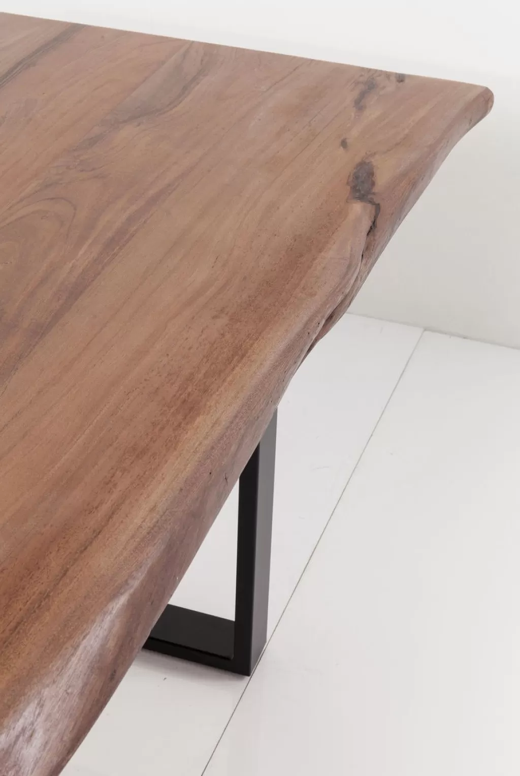 Table basse Harmony Dark en finition chromée 160 x 80 cm - Design contemporain par KARE