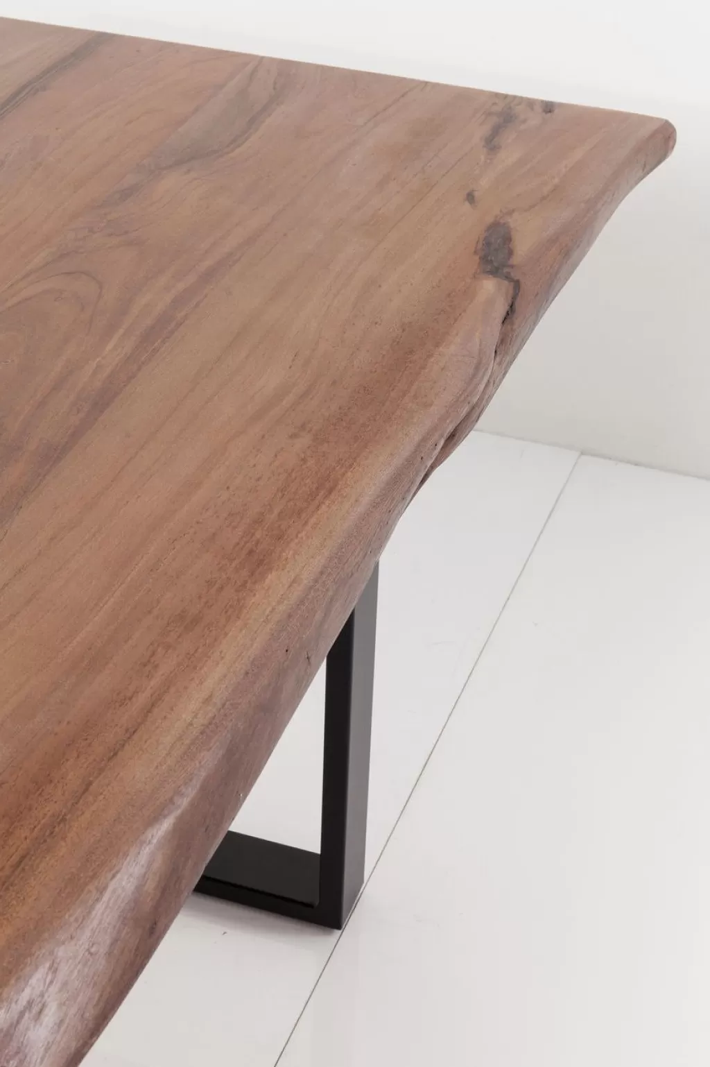 Table basse Harmony Dark en finition chromée 160 x 80 cm - Design contemporain par KARE