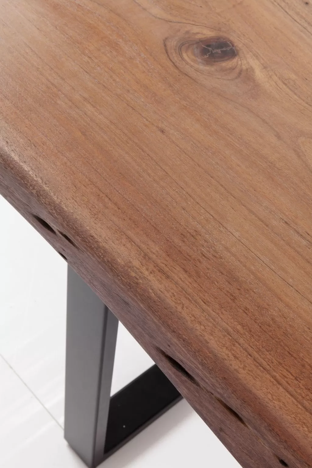Table basse Harmony Dark en finition chromée 160 x 80 cm - Design contemporain par KARE