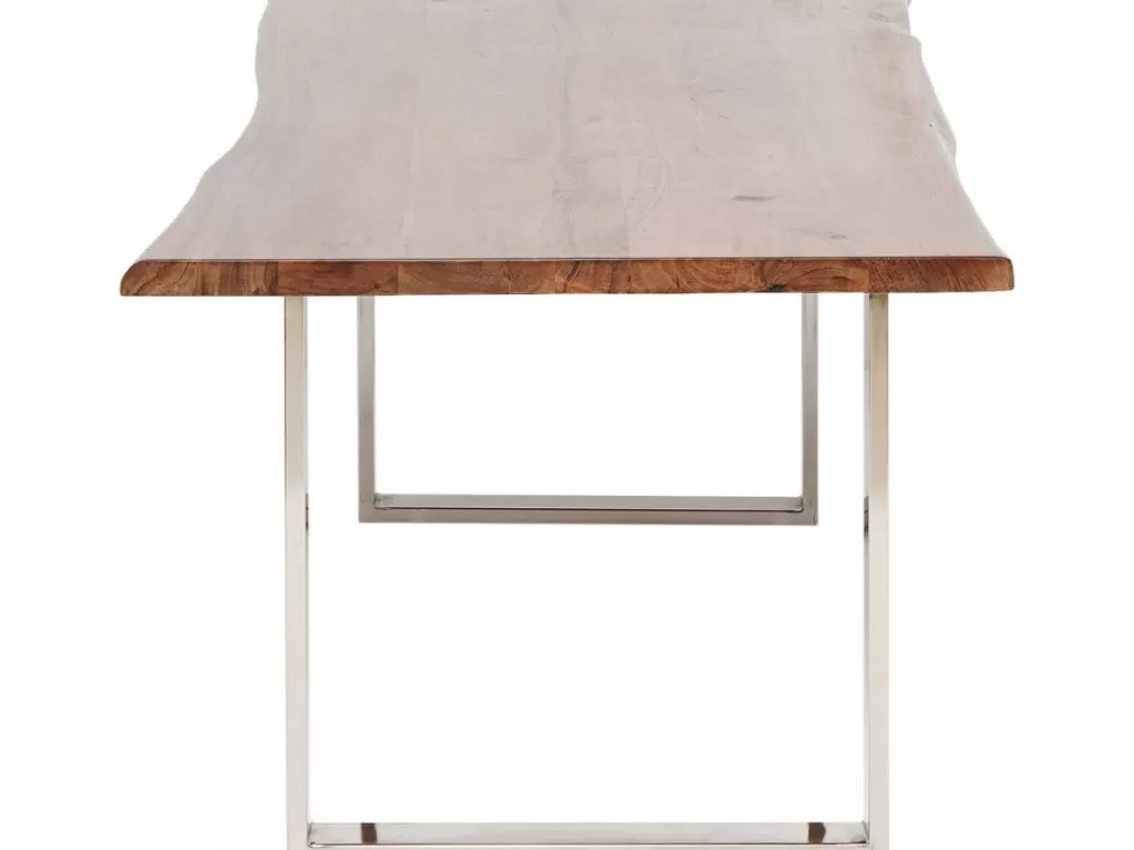 Table basse Harmony Dark en finition chromée 160 x 80 cm - Design contemporain par KARE