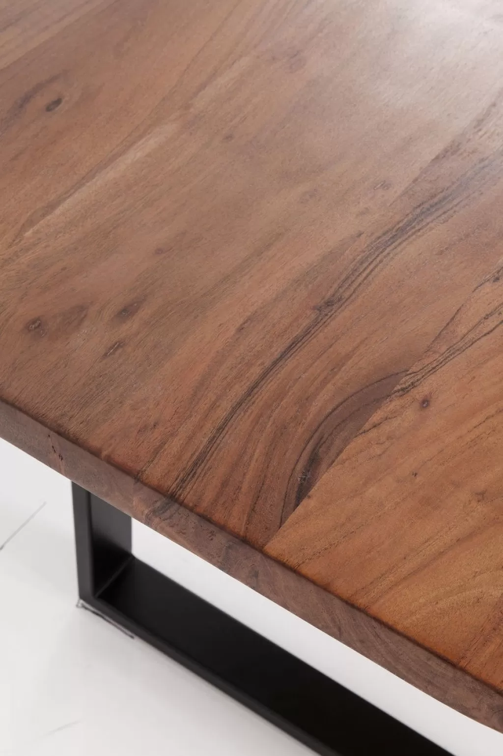 Table basse Harmony Dark en finition chromée 160 x 80 cm - Design contemporain par KARE