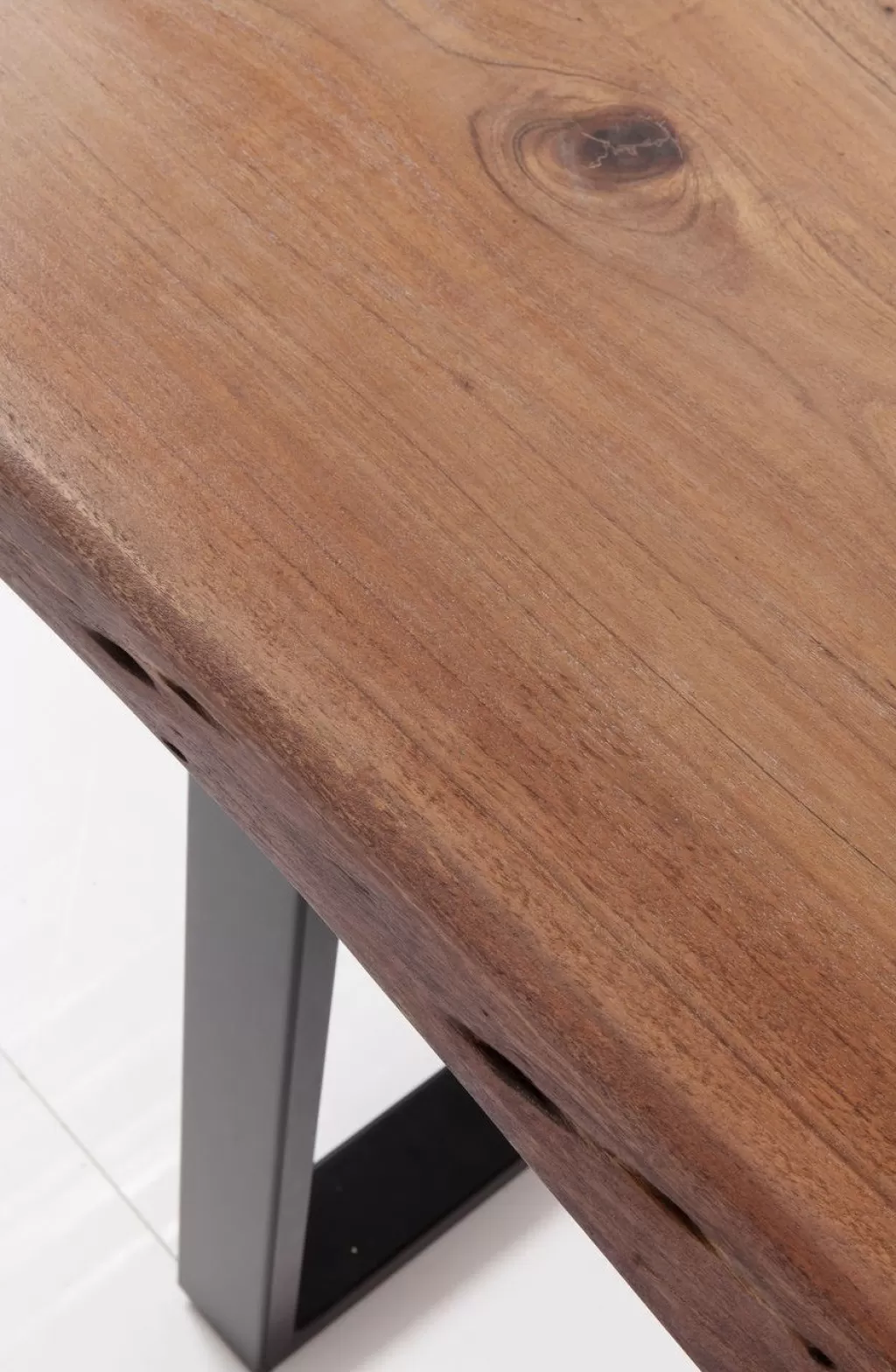 Table basse Harmony Dark - Design contemporain avec structure chromée | Dimensions sur mesure 200x100 cm | Collection exclusive KARE Design