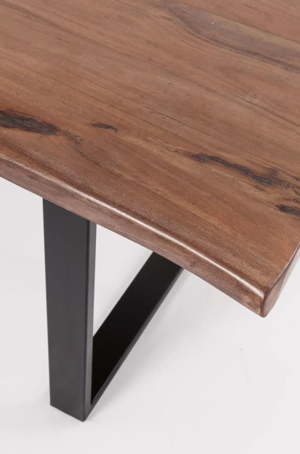Table design contemporaine Harmony Dark - KARE Design | Plateau noir dimensions 200x100 cm