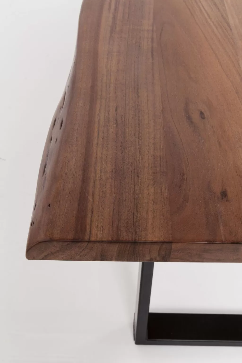 Table design contemporaine Harmony Dark - KARE Design | Plateau noir dimensions 200x100 cm