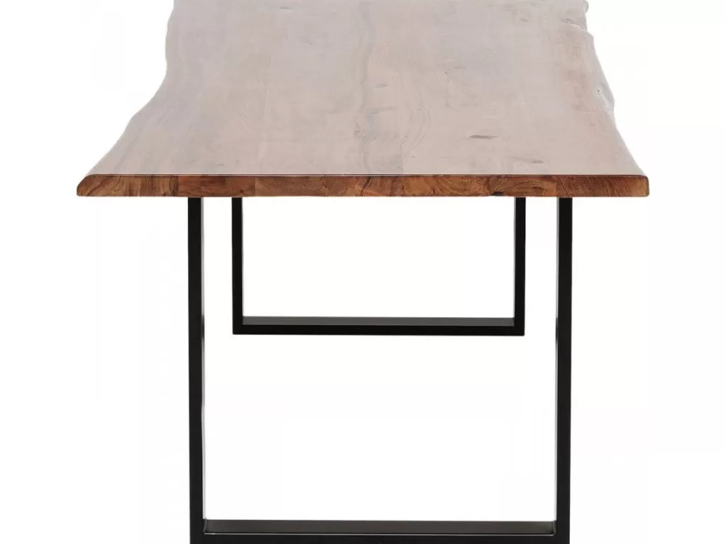 Table design contemporaine Harmony Dark - KARE Design | Plateau noir dimensions 200x100 cm