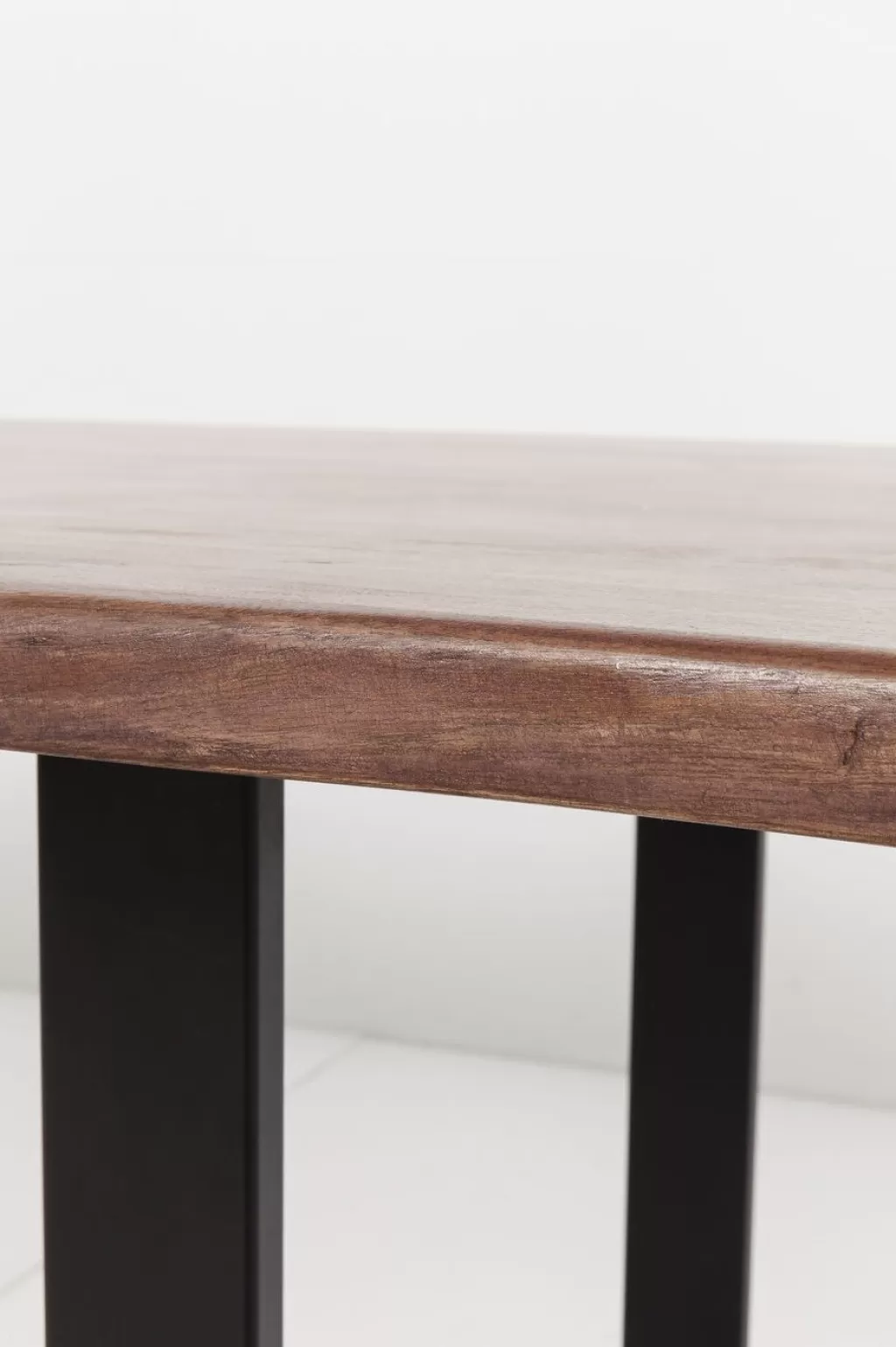 Table design contemporaine Harmony Dark - KARE Design | Plateau noir dimensions 200x100 cm
