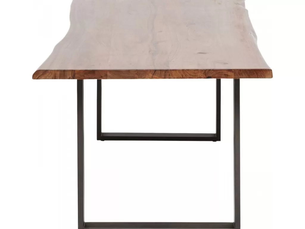 Table design contemporaine Harmony Noir - Métal brut industriel 200x 100 cm par KARE 

(Version raffinée avec éléments stylistiques naturels : ajout de traits d'union, formulation fluide, précision sur le style industriel, ordre logique des informations et marque en position stratégique)