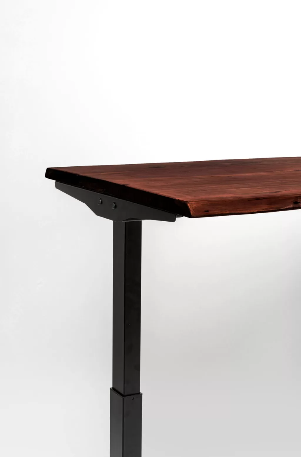 Bureau design élégant KARE Design Harmony Dark - Table de travail moderne 200 x 100 cm en finition foncée