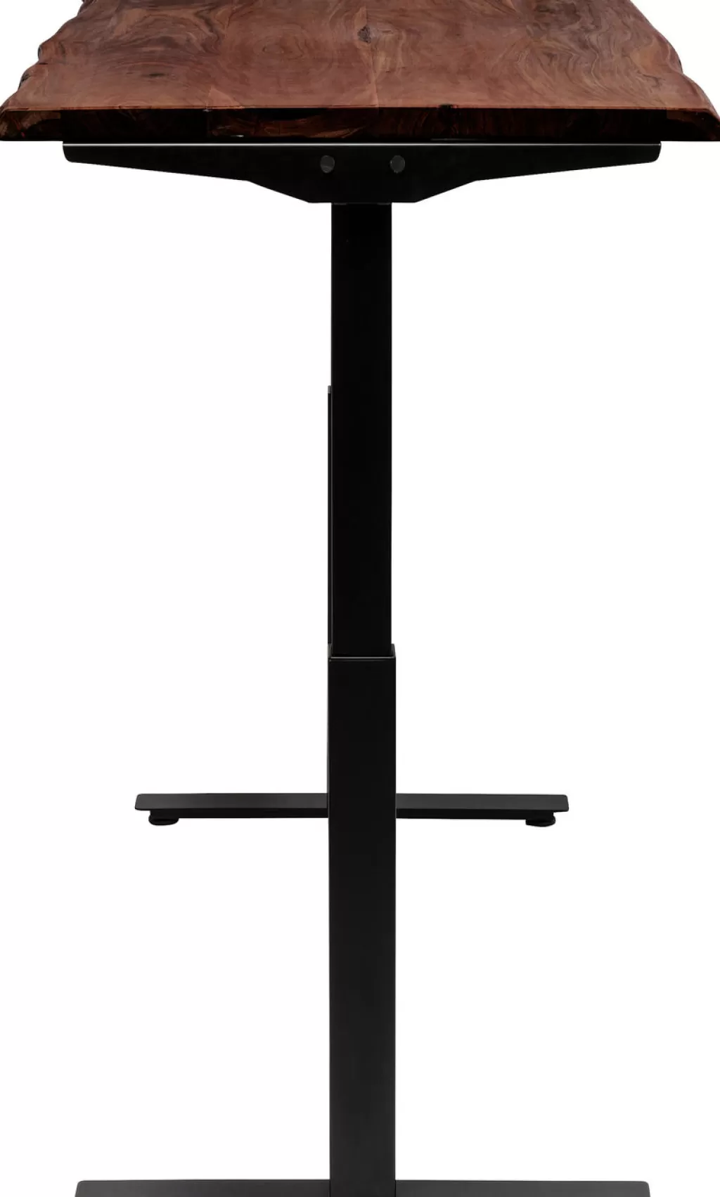 Bureau design élégant KARE Design Harmony Dark - Table de travail moderne 200 x 100 cm en finition foncée