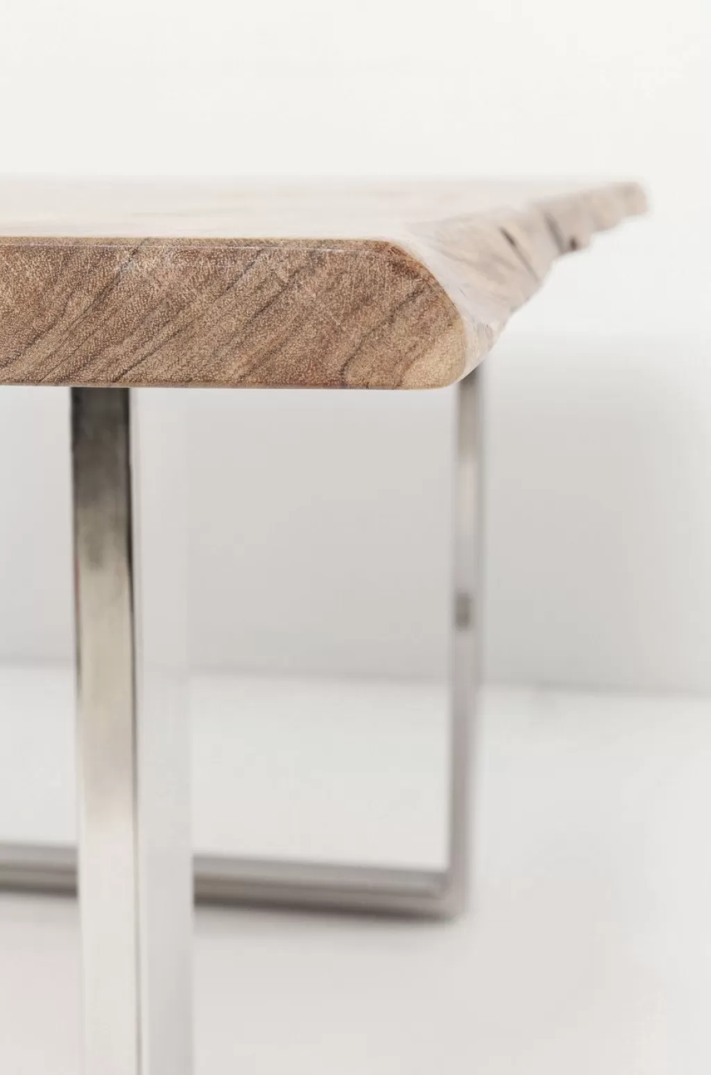 Table Basse Harmonie par KARE Design - Structure Chromé Robustesse, Dimensions 180x90cm, Design Contemporain pour Espace de Vie Moderne