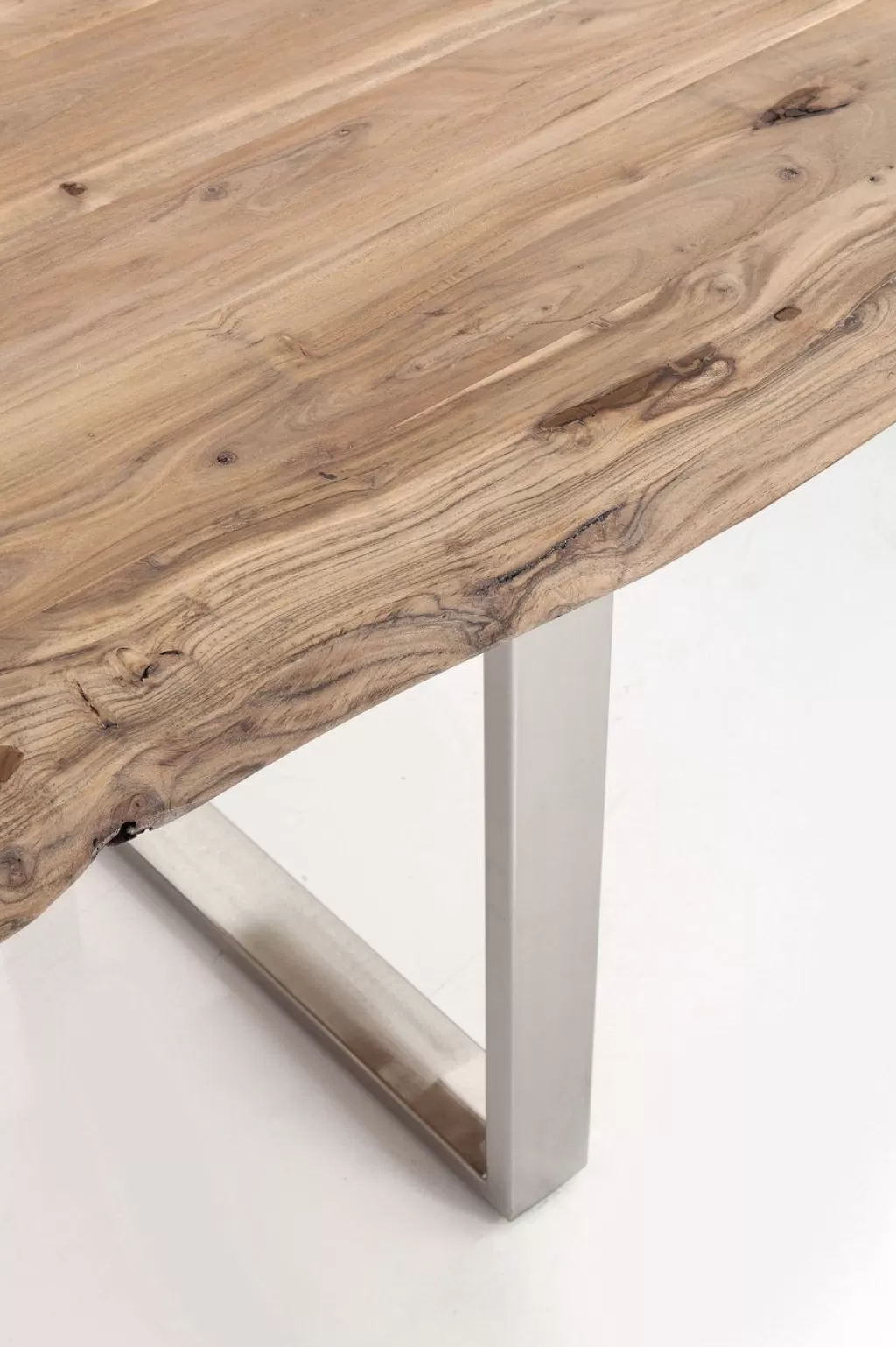 Table Basse Harmonie par KARE Design - Structure Chromé Robustesse, Dimensions 180x90cm, Design Contemporain pour Espace de Vie Moderne