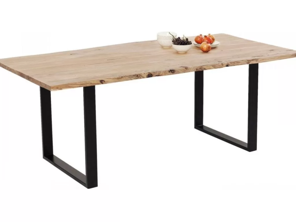 Table basse design KARE Harmony en noir, dimensions 160 x 80 cm - Élégante et moderne pour salon contemporain