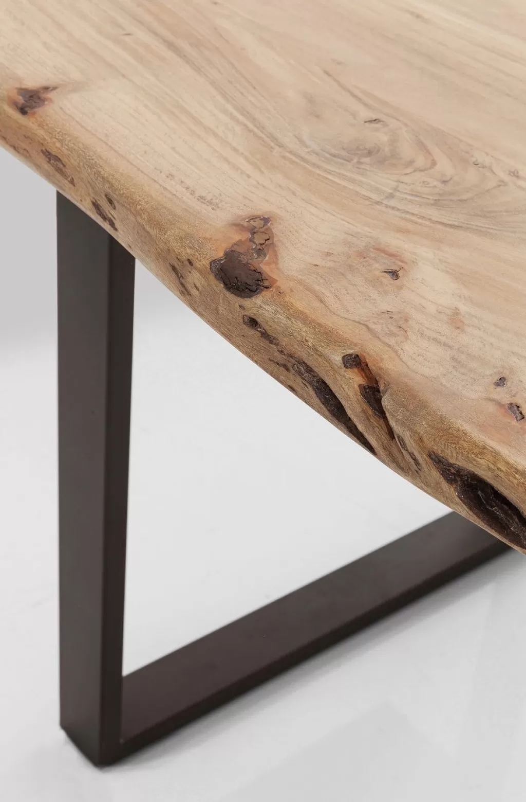 Table Harmony en Métal Brut - Design Scandinave Moderne 180 x 90 cm - KARE Design Collection Exclusive
