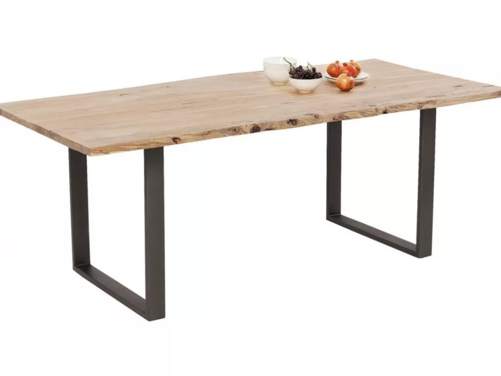 Table Basse Harmony en Métal Brut - Design Industriel 200x100 cm | KARE Collection Exclusive
