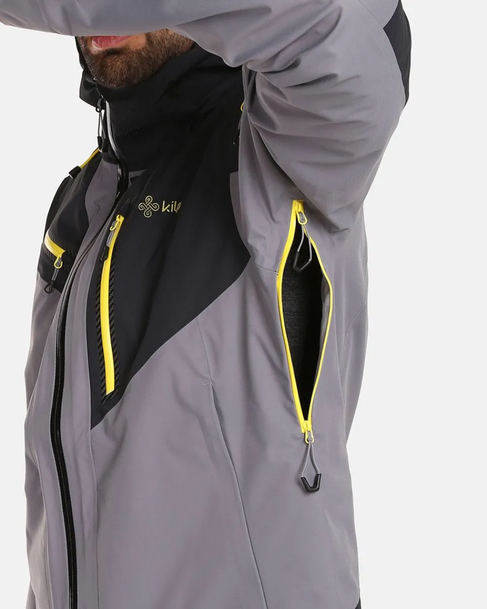 Veste technique de randonnée homme - Imperméable & respirante HASTAR-M | Manteau anti-intempéries pour activités outdoor - Confort optimal en mouvement