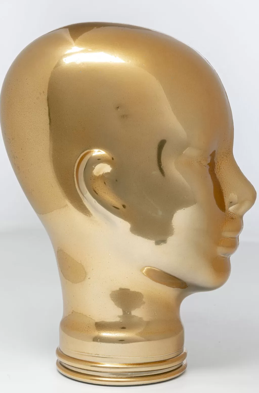 Porte-Casque Design Doré KARE - Support Mural Élégant pour Casque Audio en Finition Métallisée