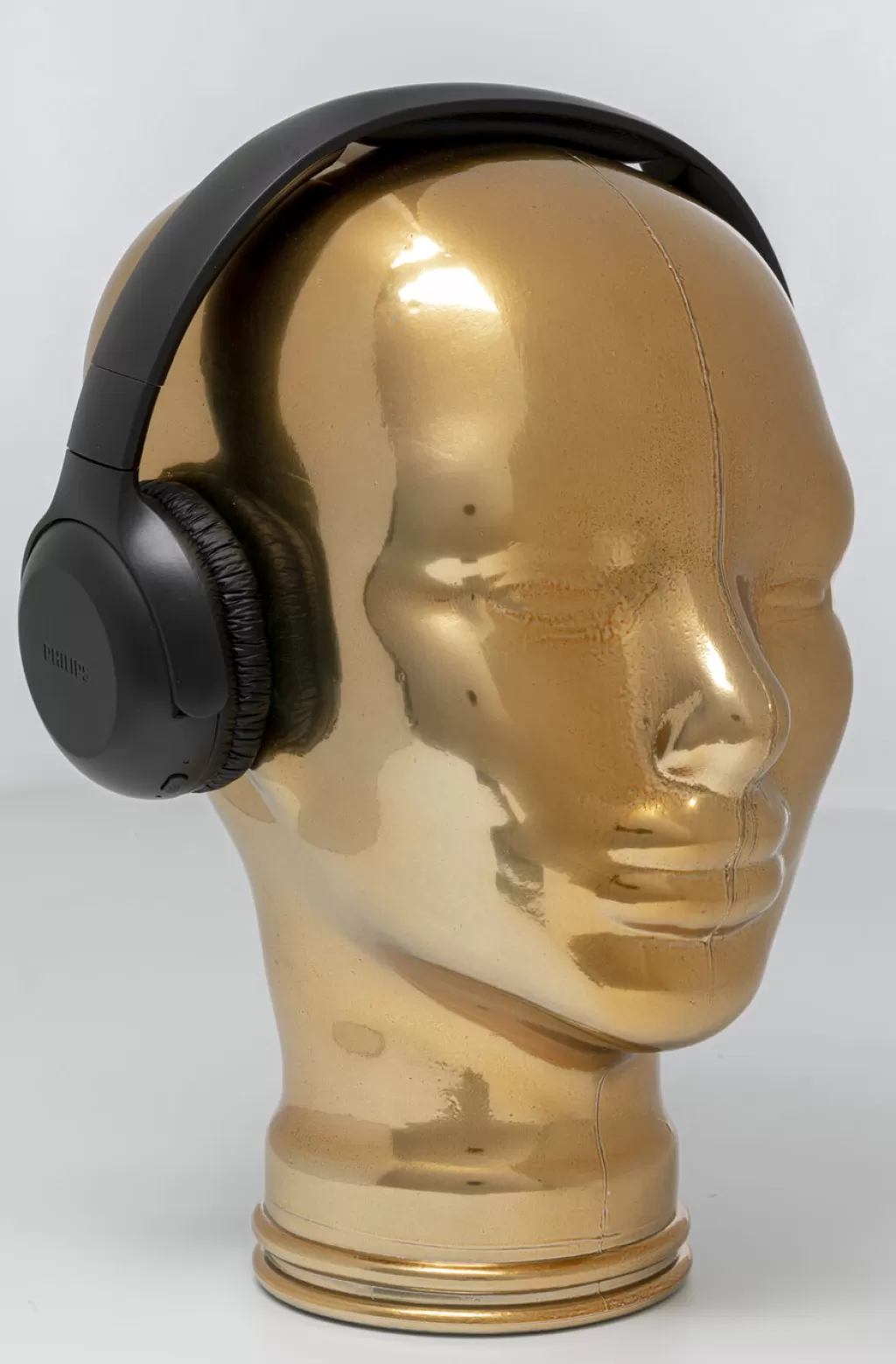 Porte-Casque Design Doré KARE - Support Mural Élégant pour Casque Audio en Finition Métallisée