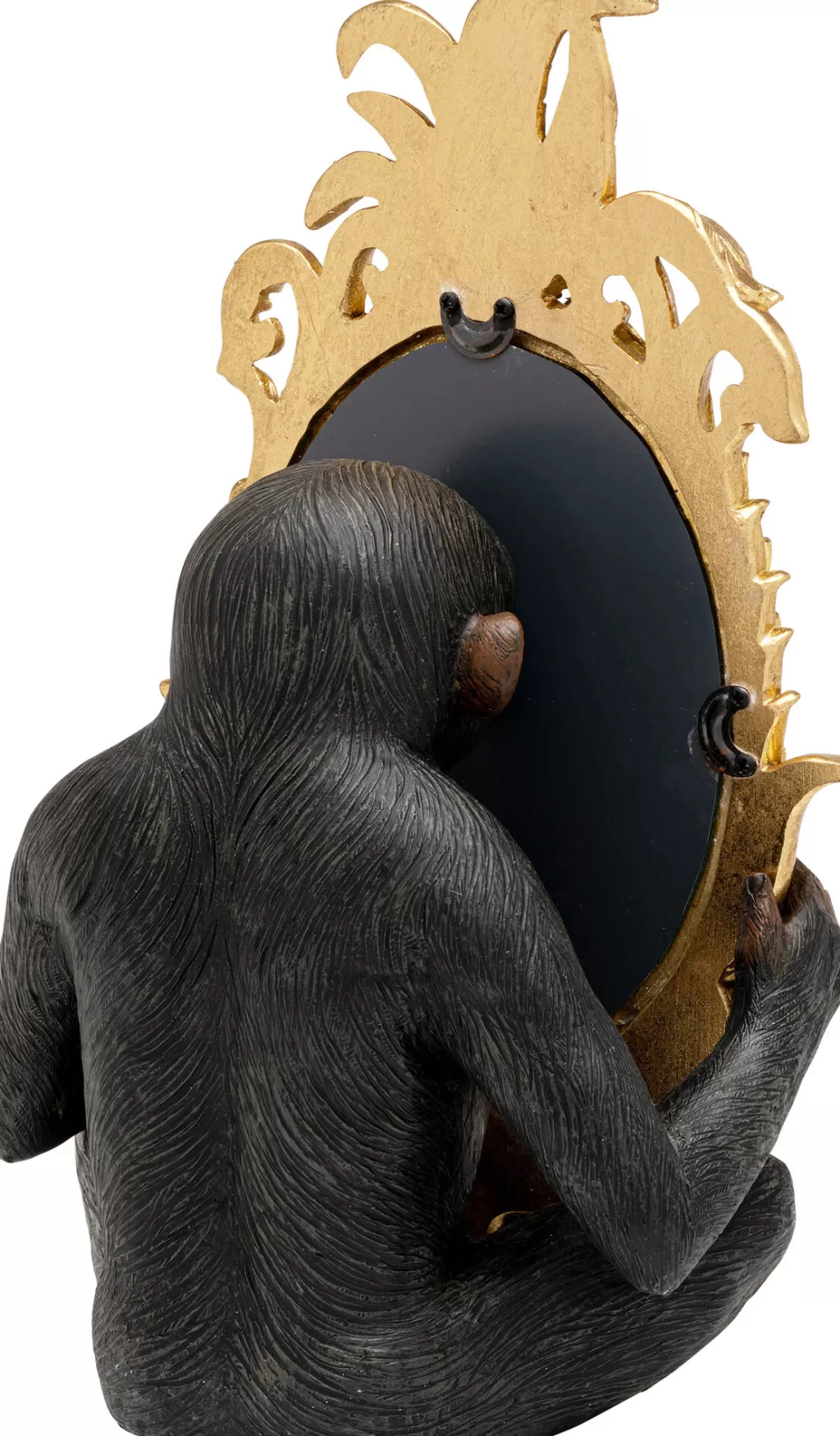 Miroir Décoratif Singe Caché KARE Design - Miroir de Salle de Bain 22 x 36 cm avec Motif Original