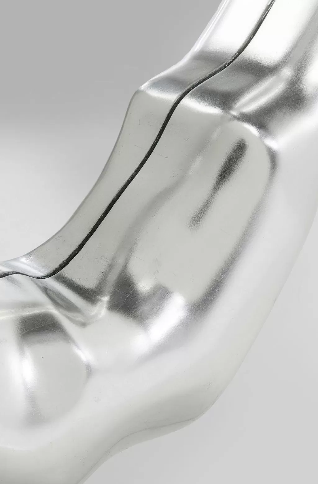 Miroir Holographique Moderne KARE - Design Futuriste en Finition Argenté 117 x 68 cm