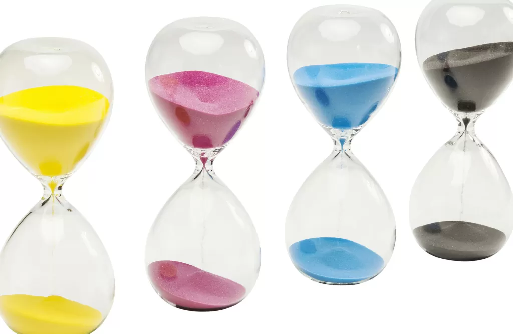 KARE Design - Sablier Décoratif Chronomètre 20 cm en Différentes Teintes
