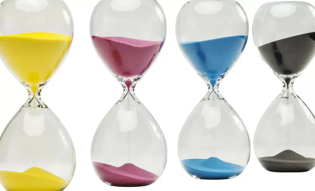KARE Design - Sablier Décoratif Chronomètre 20 cm en Différentes Teintes