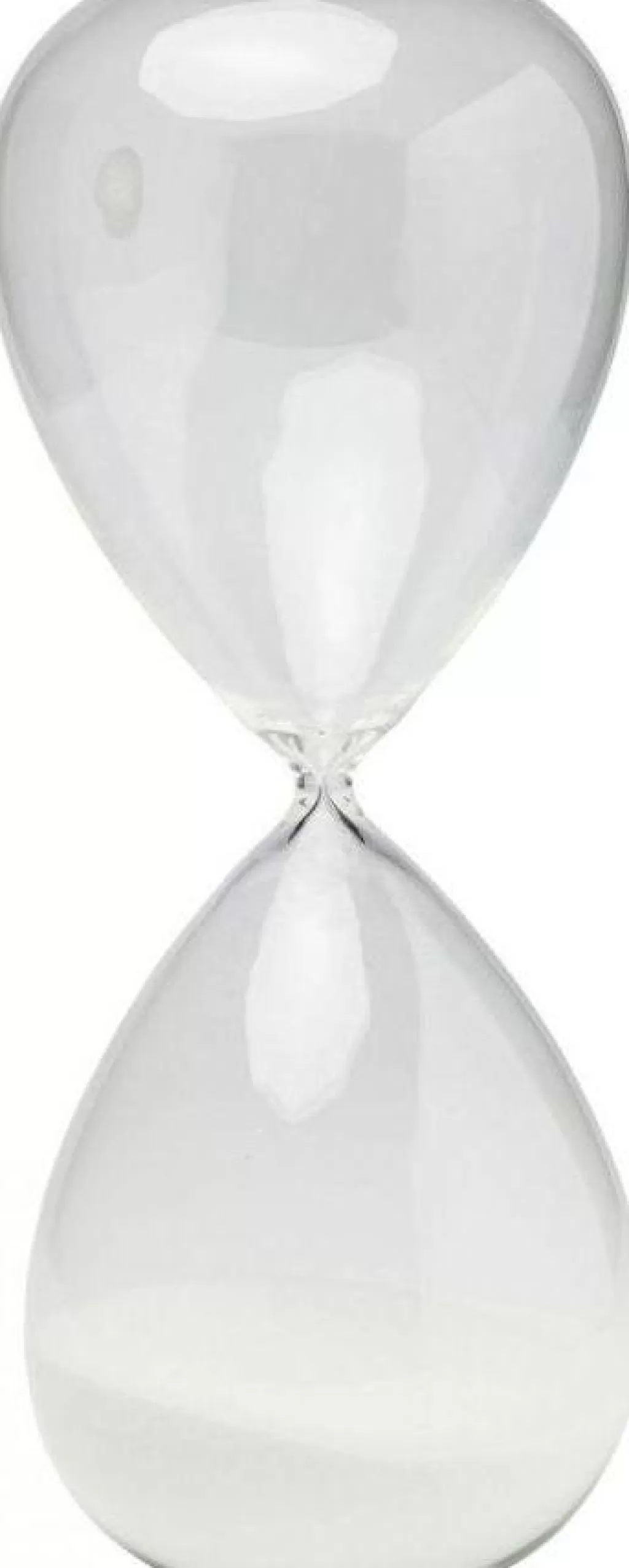 Sablier design décoratif KARE Design | 45 cm blanc - Chronomètre élégant pour la décoration intérieure