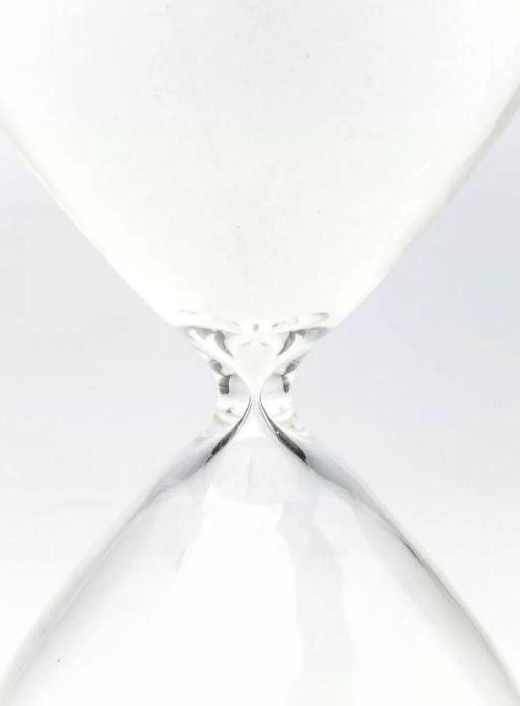 Sablier design décoratif KARE Design | 45 cm blanc - Chronomètre élégant pour la décoration intérieure