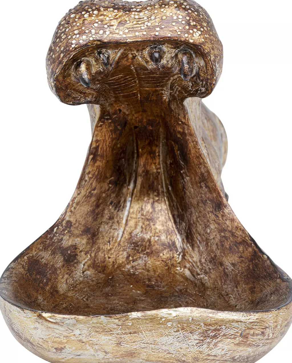 Hippo Affamé - Figurine décorative originale Hippopotame 27 cm de haut par KARE Design, idéale pour une déco d'intérieur moderne et décalée