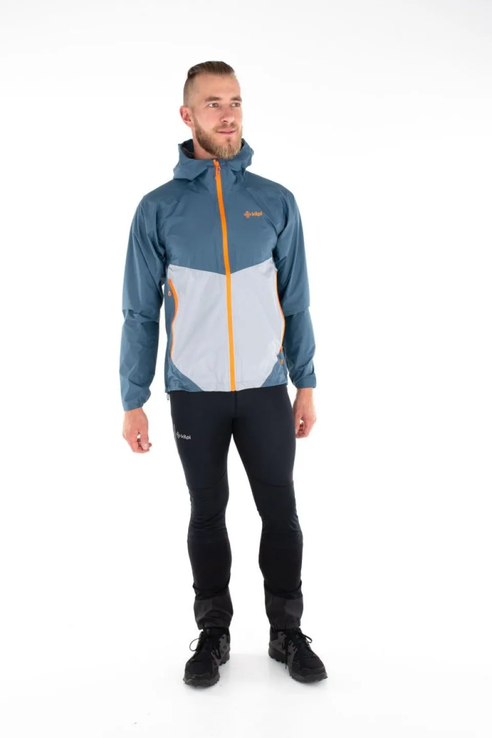 Veste Imperméable Kilpi pour Homme - Modèle HURRICANE-M | Veste Technique de Randonnée | Conçue pour Résister aux Intempéries lors de Grandes Randonnées